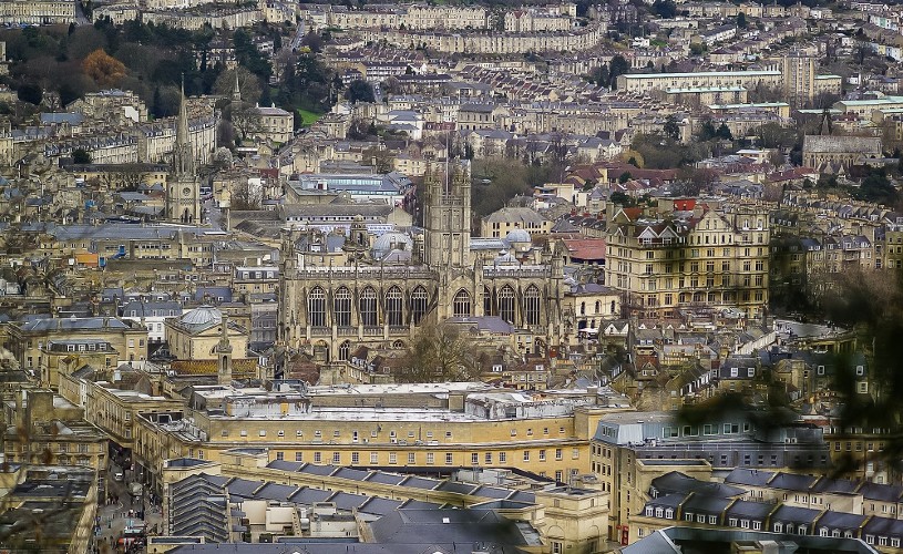 View of Bath from Alexandra Park